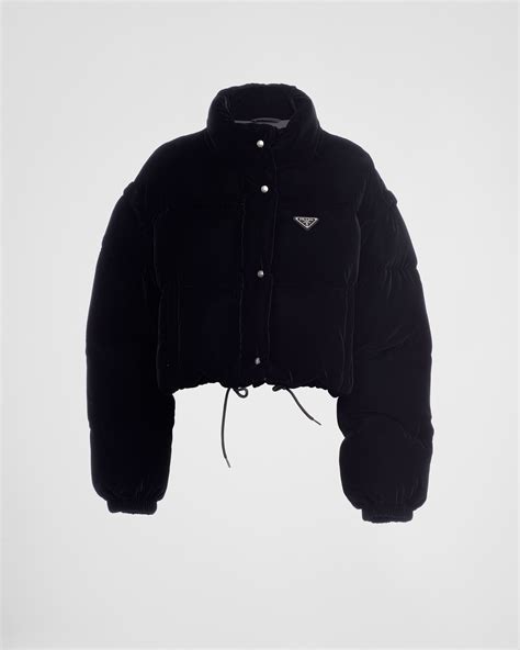 prada velvet jacket|prada jacket women's.